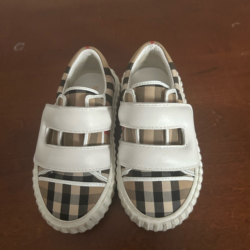 Kids Burberry sneakers size 24 - Picture 7 of 8